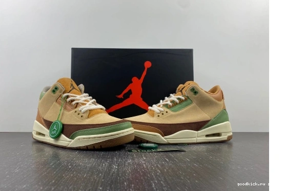 3 Jordan  “Green Brown” Air CT8532-103 CT8532-103 0308